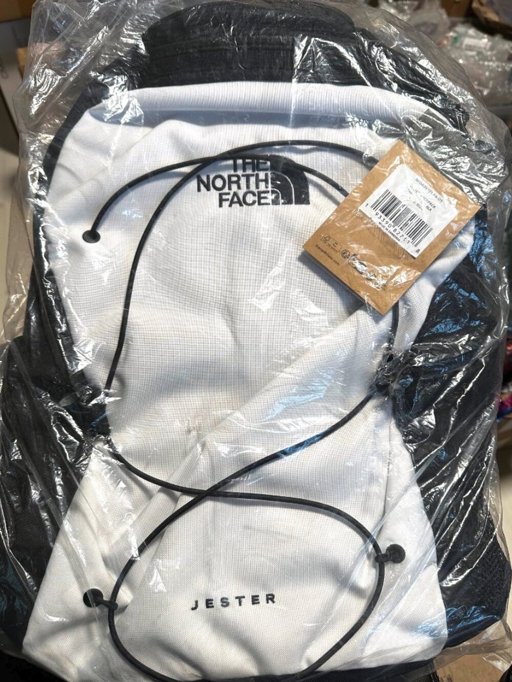 The NORTH FACE Jester Laptop Backpack - White/Black